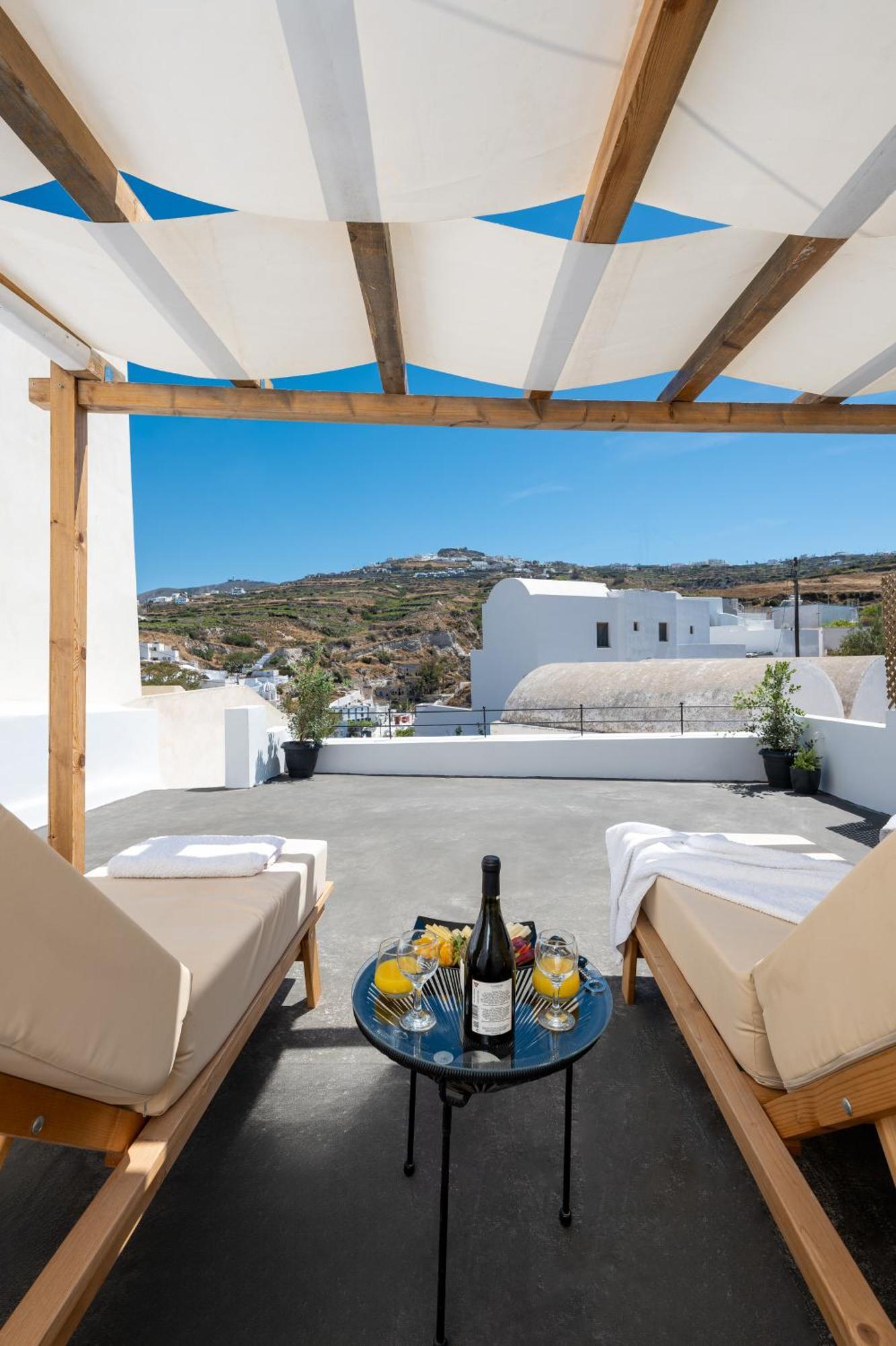 Angeleve Villa With Private Jacuzzi Fira  Exterior photo